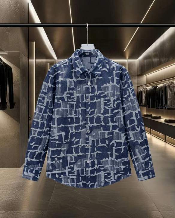 Picture of Fendi Shirt Long _SKUFendiM-2XLxetr8326223